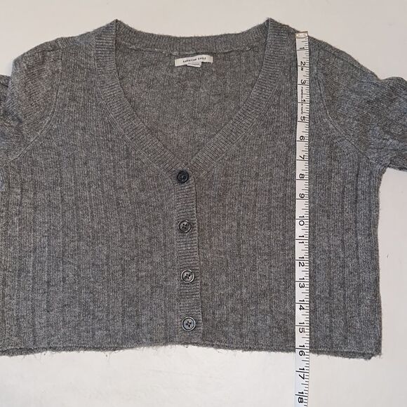 Women’s American Eagle Cropped Cardigan, Size XS - Picture 5 of 9